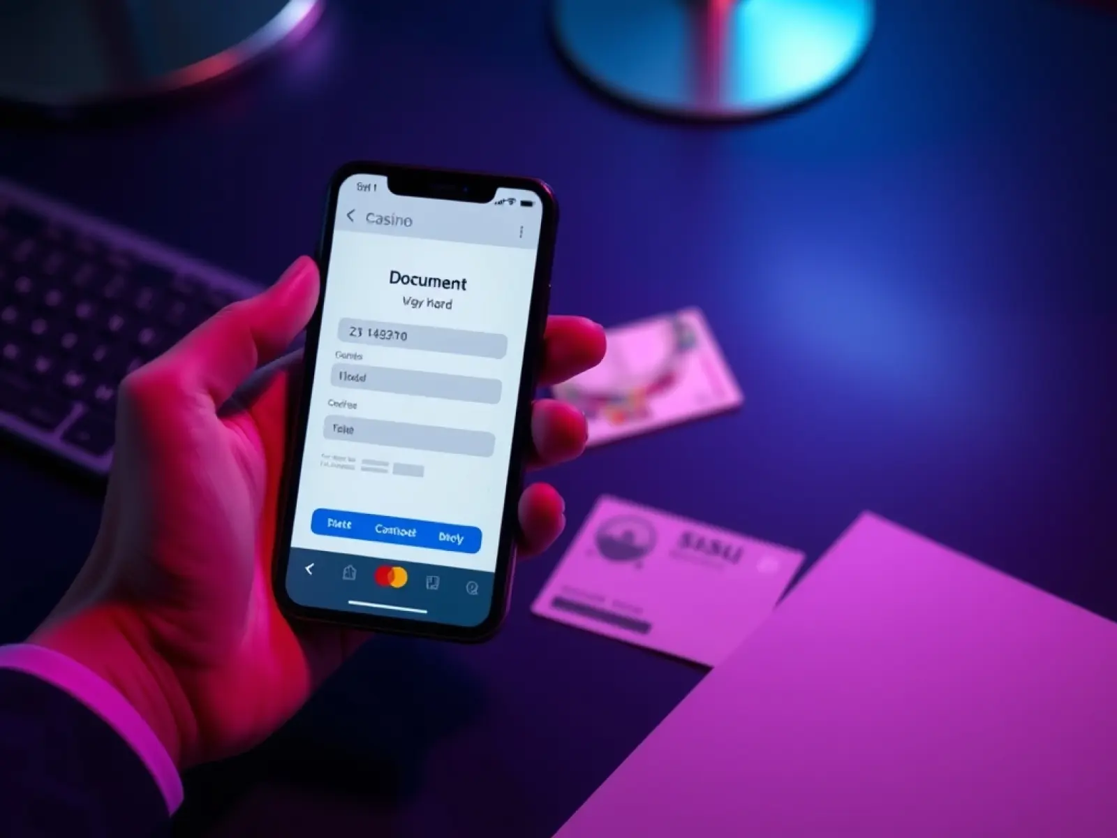 Wysyłanie dokumentów do weryfikacji konta przed aktywacją bonusu